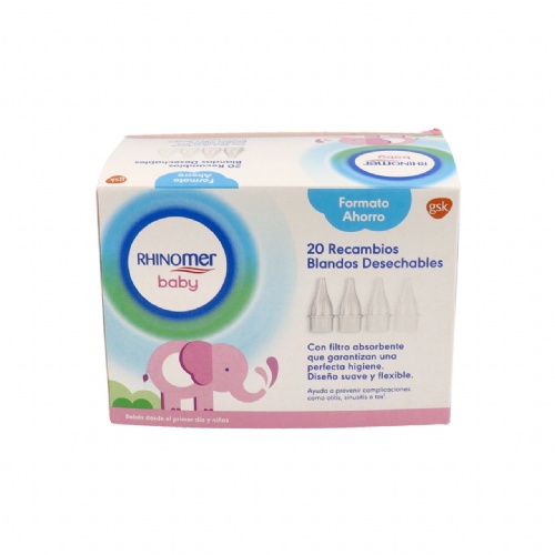NARHINEL CONFORT ASPIRADOR RECAMBIO (20 BLANDO DESECHABLE)