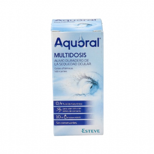 AQUORAL GOTAS HUMECTANTES C/ A HIALURONICO 0.4% - GOTAS OFTALMICAS LUBRICANTES ESTERILES (MULTIDOSIS