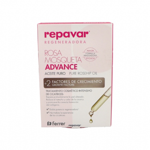 REPAVAR REGENERADORA  ACEITE PURO - ROSA MOSQUETA ADVANCE (15 ML)
