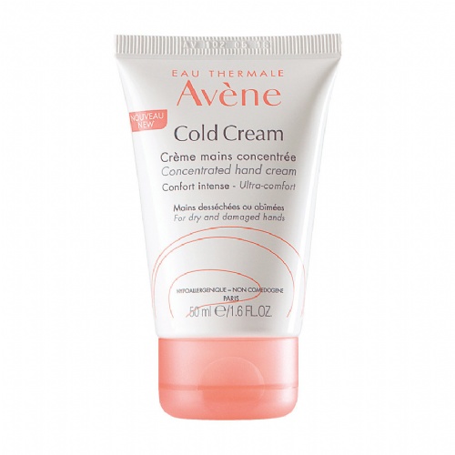 Avene cold cream crema de manos concentrada  2 envases 50 ml pack duo