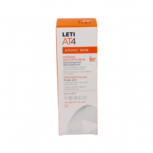 Letiat4 defense facial spf50+ (1 tubo 50 ml)