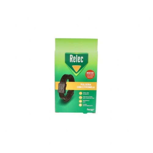 Relec pulsera aromatica  1 unidad familia negra