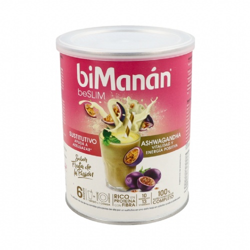 Bimanan beslim sustitutivo batido (1 bote 330 g sabor fruta de la pasion)
