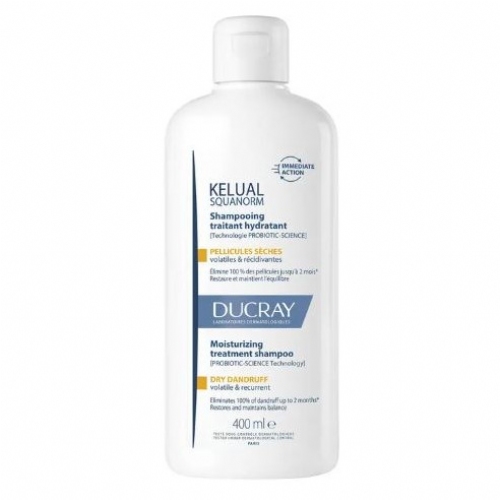 Kelual squanorm champu tratante hidratante caspa seca ducray 1 envase 400 ml