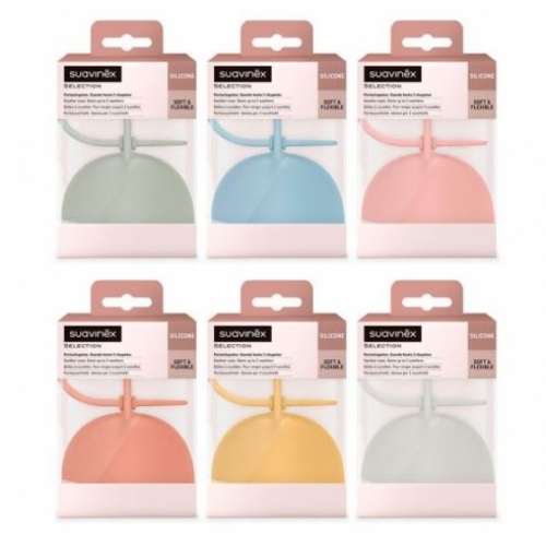 Portachupete silicona suavinex 1 unidad - suavinex