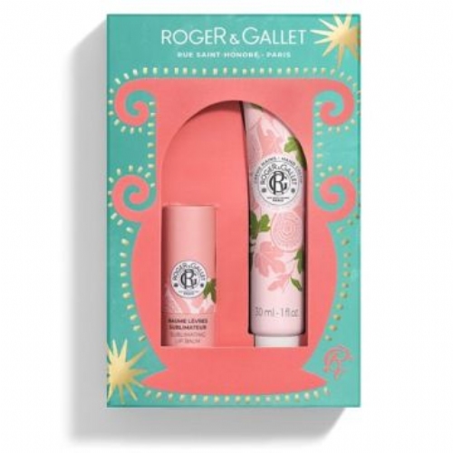 Roger & gallet crema de manos fleur de figuier 30 ml+ labial baume sublime