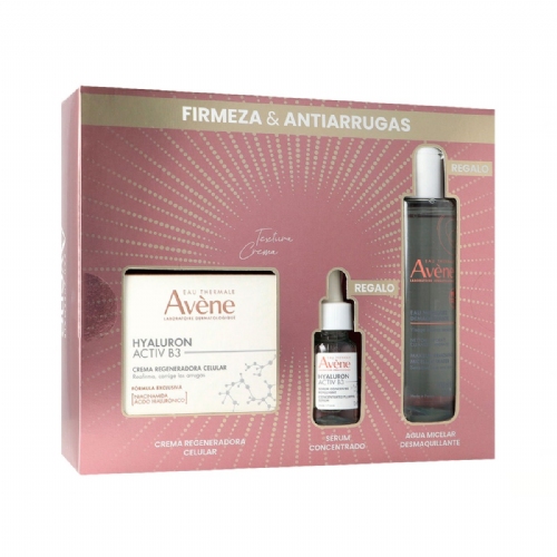 Avene pack hyaluron activ b3 crema dia 50 ml + hyaluron activ b3 serum 10ml + agua micel