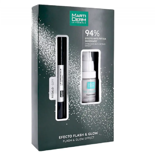 Martiderm pack flash serum 15 ml + lip supreme balm 4,5ml