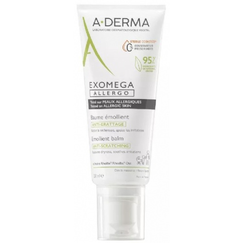 A-derma exomega allergo balsamo emoliente anti-rascado (1 envase 200 ml)