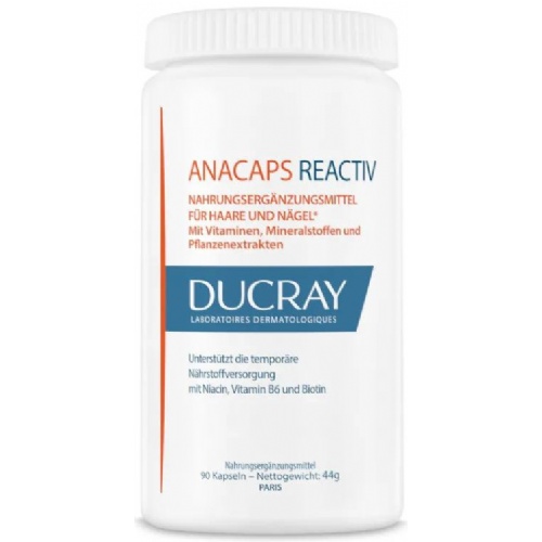 ANACAPS TRI-ACTIV CABELLO CUERO CABELLUDO Y UÑAS - DUCRAY (30 CAPS 3 CAJAS)