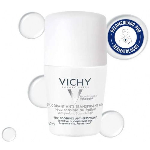 DESODORANTE BOLA PIEL SENSIBLE - VICHY (50 ML)
