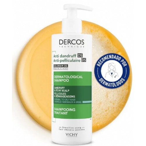 DERCOS TECHNIQUE ANTICASPA CHAMPU C GRASO (400 ML)