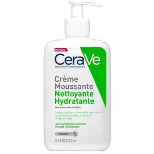 Cerave gel limpiador cream to foam  1 envase 473 ml