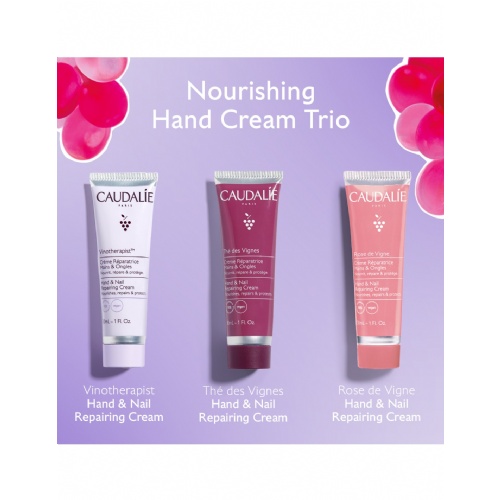 Caudalie cofrecito trio crema manos 30 ml