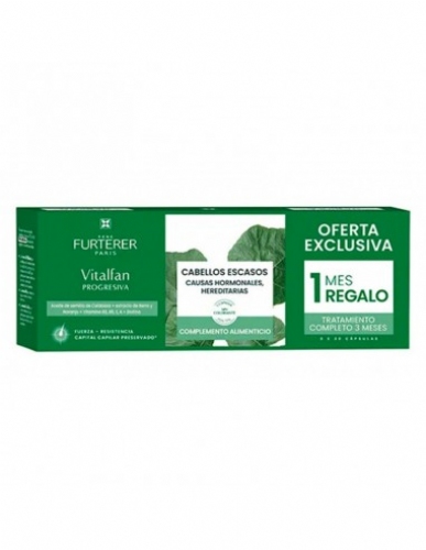 VITALFAN ANTICAIDA CAIDA PROGRESIVA - RENE FURTERER (30 CAPS 3 CAJAS)