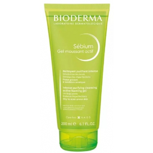 Sebium gel moussant actif (1 tubo 200 ml)
