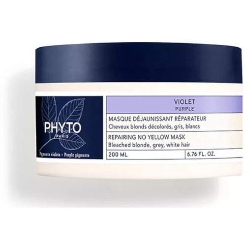 Phyto mascarilla antiamarilleo reparadora violeta 200 ml
