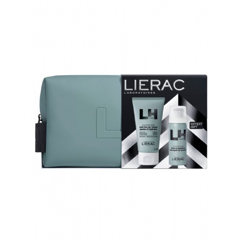Lierac pack homme balsamo after shave 75ml + mousse anti irritaciones 50ml