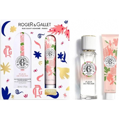Roger & gallet pack eau fraiche perfumee fleur de figuier 30 ml con vaporizador + crema de manos
