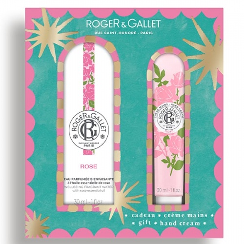 Roger & gallet pack eau perfume vaporizador rose envase 30 ml + crema de manos rose