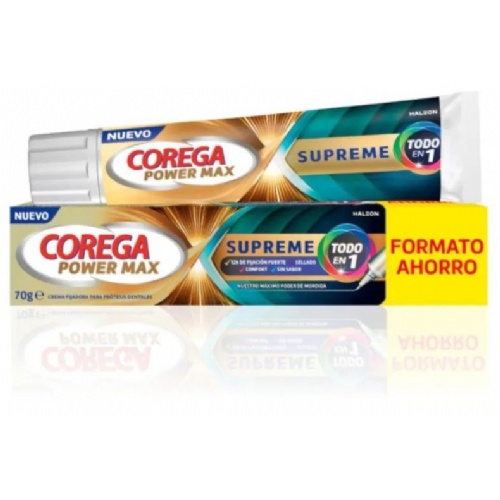 Corega power max supreme todo en 1  1 tubo 70 g