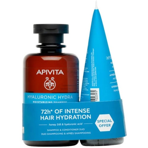 Apivita pack champu hidratante+ acondicionador hidratante