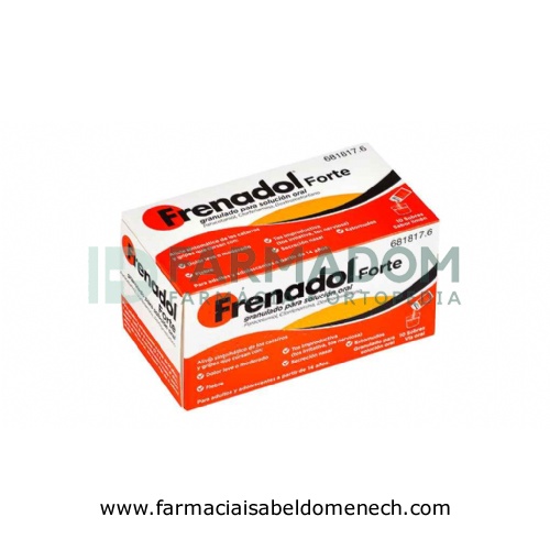 FRENADOL FORTE GRANULADO PARA SOLUCION ORAL , 10 sobres