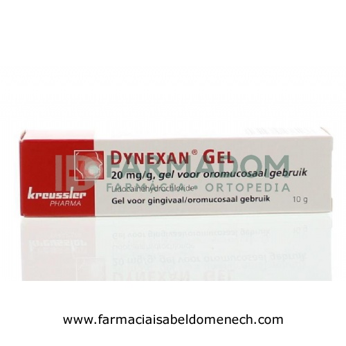 DYNEXAN 20 MG/G GEL BUCAL, 1 tubo de 10 g