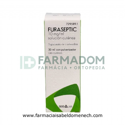 FURASEPTIC 10 MG/ML SOLUCION CUTANEA, 1 frasco de 30 ml (pulverizador)