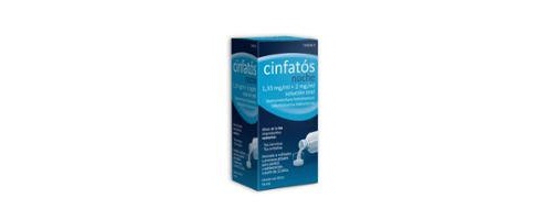 CINFATOS NOCHE 1,33 MG/ML + 2 MG/ML SOLUCION ORAL, 1 frasco de 150 ml (Frasco PET)
