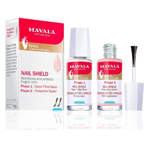 Mavala escudo protector uÃ±as 2 botellas 10ml