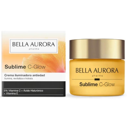 Bella aurora sublime c glow crema iluminadora intensiva  1 tarro 50 ml
