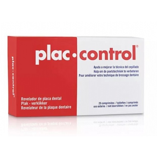 PLAC CONTROL COMPRIMIDOS - REVELADOR PLACA DENTAL (20 COMP)