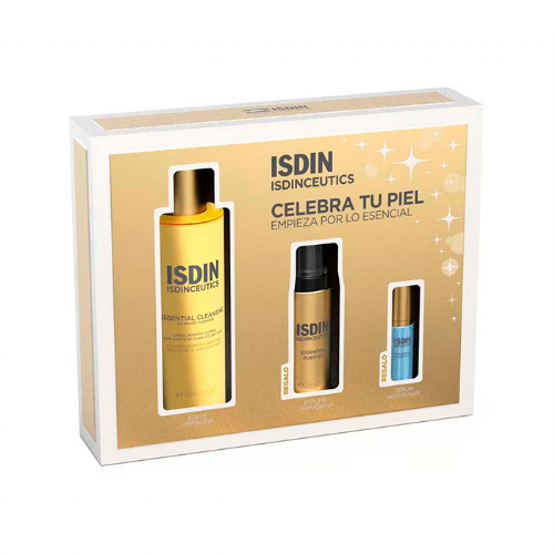 Isdinceutics pack essential cleansing  200 ml + espuma limpiadora 30ml + hyaluon concentrate 5ml