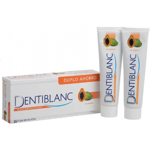 DENTIBLANC BLANQUEADOR INTENSIVO PASTA DENTAL (DUPLO 100 ML 2 U)