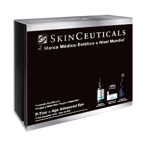 Skinceuticals cofre p-tiox + age advanced eye + ha intensifier multi glycan 15ml