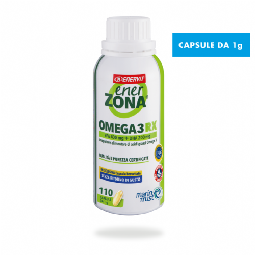 ENERZONA OMEGA 3RX (1 G 110 CAPSULAS)