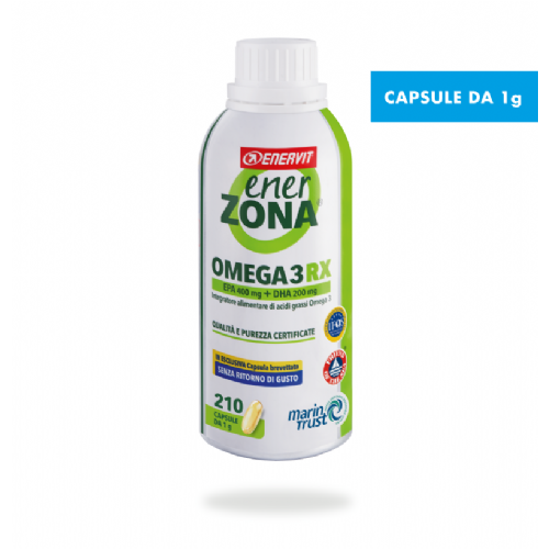 ENERZONA OMEGA 3RX (1 G 210 CAPSULAS)
