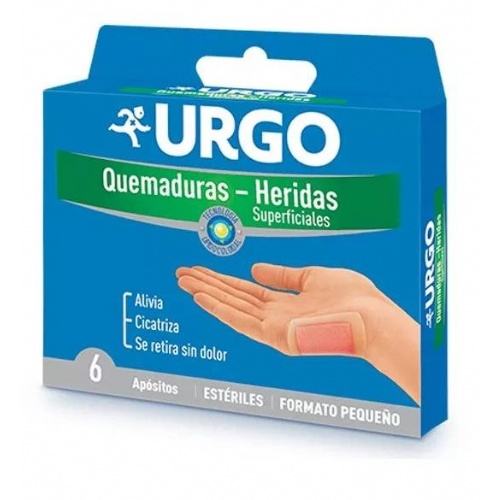URGO QUEMADURA (HIDROCOLOIDE 6 U)
