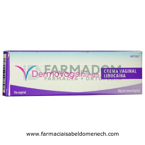 DERMOVAGISIL 20mg/g CREMA VAGINAL , 1 tubo de 20 g