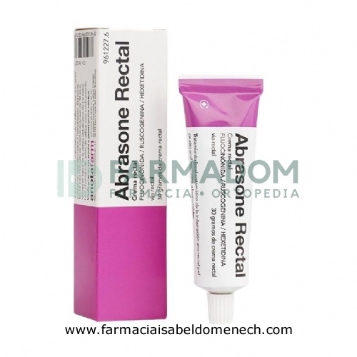 ABRASONE RECTAL, CREMA RECTAL  , 1 tubo de 30 g