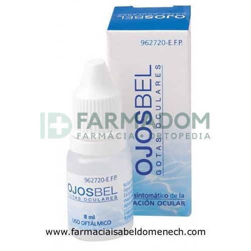 OJOSBEL GOTAS OCULARES, 0,30 mg/0,08 ml Colirio en solución , 1 frasco de 8 ml