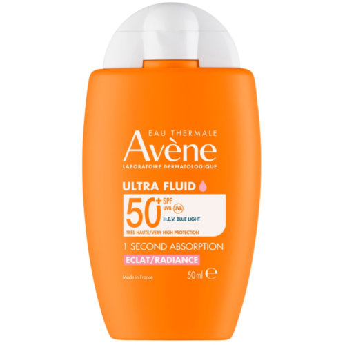 Avene ultra fluid luminosidad spf 50+  envase 50 ml
