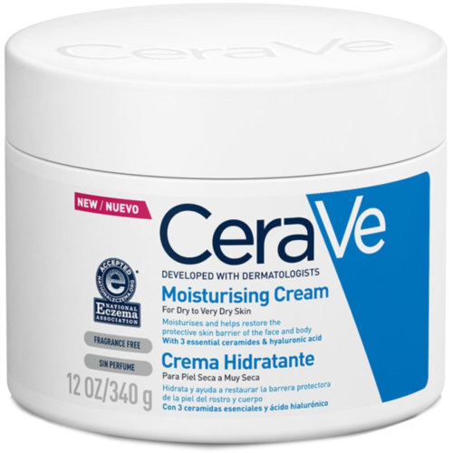 Cerave crema hidratante piel seca  1 envase 340 g