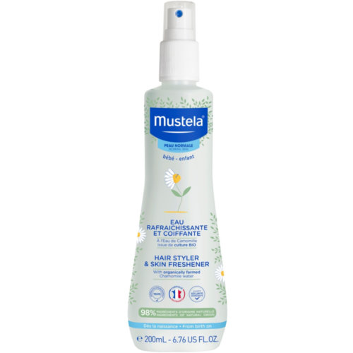 Agua para peinar refrescante mustela 1 envase 200 ml - mustela
