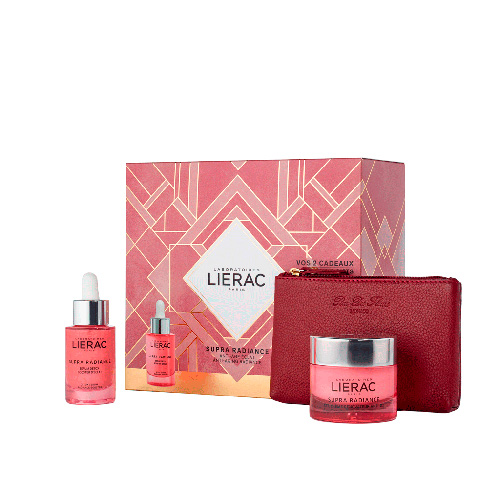Lierac cofre navida supra radiance serum+ gel-crema regalo 50ml