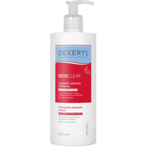Dexeryl dexeclear limpiador calmante hidratante 400 ml