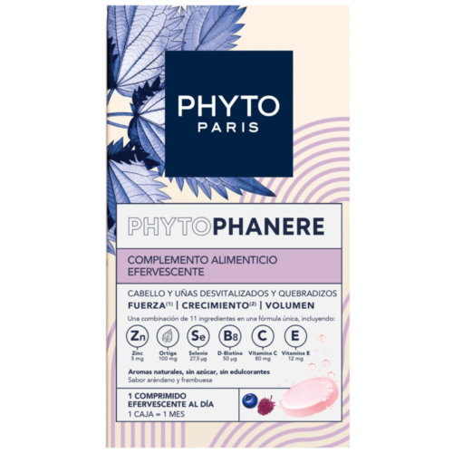 Phyto phytophanere efervescente 30 comprimidos