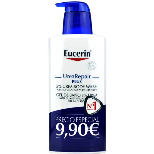 Eucerin urea repair plus 5% urea gel de ducha suave  1 envase 400 ml