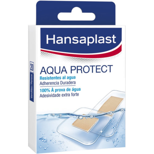 Hansaplast aqua protect aposito adhesivo surtido 20 unidades - aposito adhesivo